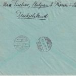 DR - 10+25 Pfg. Adler/Weltkugel Luftpostbrief n. UNGARN Stolpen (Sachs.) 1937