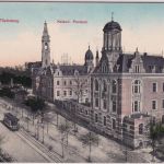 Sachsen - Zittau Töpferberg Postamt farb. Ansichtskarte ungelaufen 1909/1919