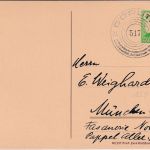 DR - Görlitz Altes preuss. Postgebäude 5 Pfg. Privatganzsache SST Ring 517 1938