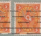 DR-Infla - 4x5 M. Posthorn Perfin "VS" Brief n. HOLLAND Chemnitz 9.10.22