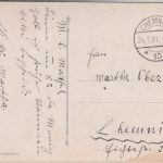 Sachsen - Chemnitz Realgymnasium sw-AK gelaufen Chemnitz 15 1931