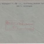 All.Bes. - 50 Pfg. Arbeiter Brief n. BELGIEN Stollberg - Neuville 1948