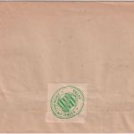 DR - 40+20 Pfg. Adler/Dienst Zustellurkunde Sayda - Olbernhau 1928
