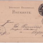 DR - Wiesenbad 17.12.86 K1 portofreie Postsache/Karte n. Leipzig