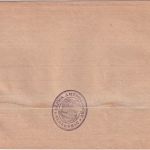 DR - 30+2x8 Pfg. Strohhut Dienst-Ortszustellurkunde Olbernhau 1930