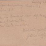 All.Bes. - Annaberg 22.1.46 Gebühr bezahlt...Rpf. viol. Ra3 Karte n. Dresden