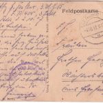 Weißrussland - Grodno Ortsansicht gesprengte Brücke sw-AK/Feldpost 1917