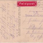 Frankreich/Lothringen - Viéville-en-Haye Semences Denaiffe/zerstört sw-AK 1916