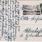 Hessen - Giessen Marktplatz Kriegerdenkmal Straßenbahn sw-AK gelaufen 1937