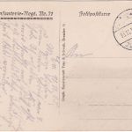 DR - Germania/Soldat/Bauer Propagandakarte (Res.IR Nr. 71) Feldpost 1915