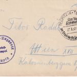 DR - Teupitz (Kr. Teltow) "über die Autobahn" handwerbestpl. Feldpostbrief 1942