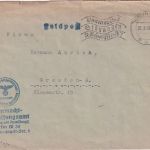 DR - Berlin 1943 Wehrmacht-Beschaffungsamt Briefstpl. Feldpostbrief n. Dresden