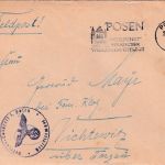 DR - Posen 1942 "Mittelpunkt völkischer Wissenschaftspflege" Masch.werbestempel