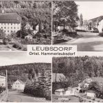 Sachsen - Leubsdorf OT Hammerleubsdorf sw-Mehrbild-Foto-AK 1988