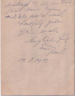 DR - Zwickau Oelsnitz Bahnpost Zug 2158 Feldpostkarte n. Treuen 1915