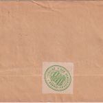 DR - 50 Pfg. Korbdeckel/Dienst u.a. Zustellurkunde Zwickau - Nordhausen 1932