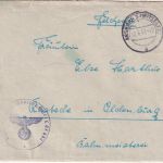 DR - Ansbach 18.5.43 Feldpostbrief (Fp.Nr. L07697 = II.Grp. KG76 ) n. Rastede