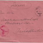 DR - Fp.Nr. 24576 (Kdo. 212. Inf.Div. - Gericht !) Feldpostbrief 18.1.41