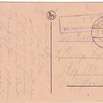 DR - Mobile Bahnhofskommandantur 365 Ra2 Feldpostkarte (Cambrai) 1918