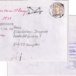 BRD - 100 Pfg. Frauen Brief Ingolstadt - Kempten 1996 Rückbriefstelle Marburg