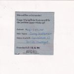 BRD - ATM Sanssouci Karte Stuttgart Karlsfeld 1994 kaum sichtbarer Werteindruck