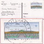 BRD - ATM Sanssouci Karte Stuttgart Karlsfeld 1994 kaum sichtbarer Werteindruck