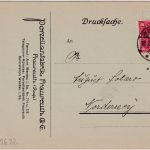 DR-Infla - 10 M. Posthorn Drucksachenkarte Werdau - Norderney 12.2.23