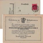 DR-Infla - 10 M. Posthorn Drucksachenkarte Werdau - Norderney 12.2.23