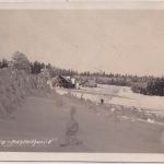 DR - Mühlleithen ü. Auerbach (Vogtland) Landpost-Ra2 Karte n. Pössneck 1934