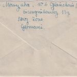 SBZ - 4x12 Pfg. Engels u.a. Zensurbrief n. ÖSTERREICH Glauchau - Wien 4.11.48