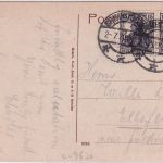Sachsen - Crimmitschau Rathaus Denkmal Konditorei etc. sw-AK gelaufen 1920
