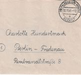 All.Bes. - (10) Falkenstein (Vogtll) Bezahlt 30.11.45 Brief n. Berlin