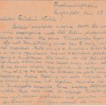 All.Bes. - Lengenfeld (Vogtland) Bezahlt 29.8.45 roter Tagesstempel Karte