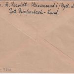 SBZ/Sachsen - (10) Weißensand ü. Reichenbach Landpost-Ra2 Brief 27.6.46