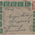 DR-Infla - 15x40 M. Schnitter u.a. Brief Oberwüschnitz - Chemnitz 6.8.23
