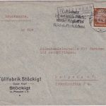 DR - Waldesruh ü. Plauen Landpost-Ra2 Drucksache n. Leipzig 1936