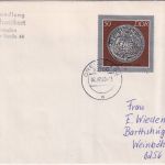 DDR - 50 Pfg. Hist. Münzen/Städtetaler Brief Dresden - Weinböhla 2.7.90