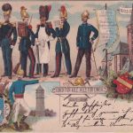 DR - II. Els.-Lothr. Feuerwehrtag 1899 5 Pfg. K/A Privatganzsache Hagenau 2.8.99