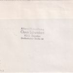 DDR - 2x70 Pfg. Zoo Dresden Eil-Einschreibebrief Dresden - Sinsheim 13.6.89