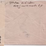 Bayern - 20 Pfg. Ludwig Zensurbrief n. USA München - Brooklyn 1916