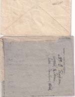 England - Sandhurst 1943 2 Luftpostbriefe an POW-Camp MEF