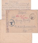 DR - Fp.Nr. 19724 10.6.42 Feldpostbrief n. Swinemünde - mit Inhalt