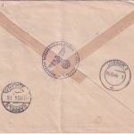 DR - Fp.Nr. 23238 (Norwegen) 7.10.44 Feldpost-Einschreibebrief n. Kappeln