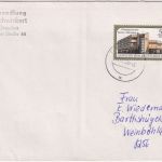 DDR - 50 Pfg. Postamt Marzahn Brief Dresden - Weinböhla 2.7.90