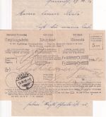 Bayern - 20 Pfg. Ludwig Brief i.d. SCHWEIZ Garmisch - Horgen 1919 Nachporto