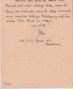 DR - Gosau 5.4.45 Retourkarte n. Löwenstein Hinweis-L3 "Kriegsverhältnisse"