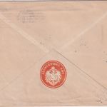 DR - Berlin C2 1915 Reichsdienstsache (Auswärtiges Amt) Brief n. Coburg Nachsdg.