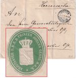 DR - Dresden 1915 Heeressache (Adjudantur d. Prinzen Johann Georg) Brief