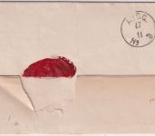 DR - Stettin 1873 Francostempel u. K2 Paketbegleitbrief n. Stargard