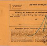 DR - Schiltigheim 9.7.75 K1unfrankierte Einschreibe-Paketkarte i.d. SCHWEIZ